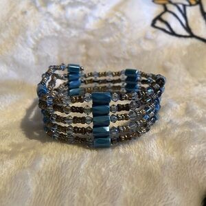 Vintage magnetic wraparound bracelet